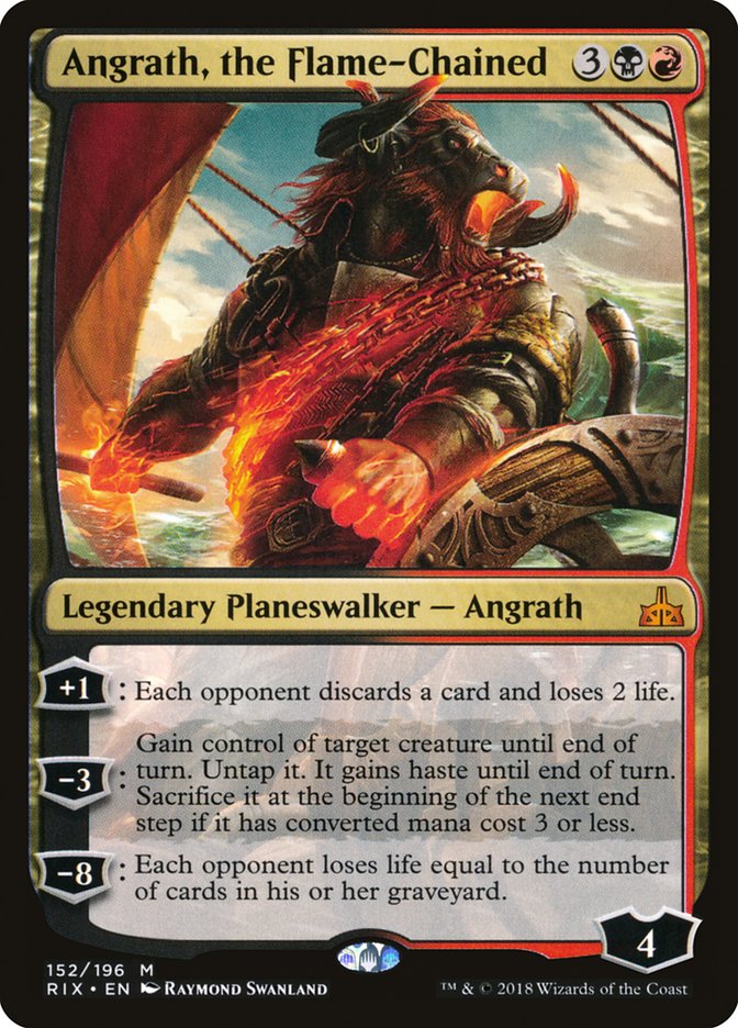 Angrath, the Flame-Chained [Rivals of Ixalan] | Pegasus Games WI