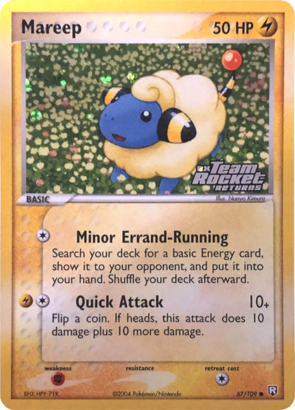 Mareep (67/109) (Stamped) [EX: Team Rocket Returns] | Pegasus Games WI