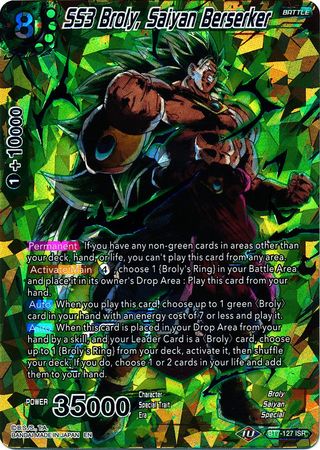 SS3 Broly, Saiyan Berserker [BT7-127] | Pegasus Games WI