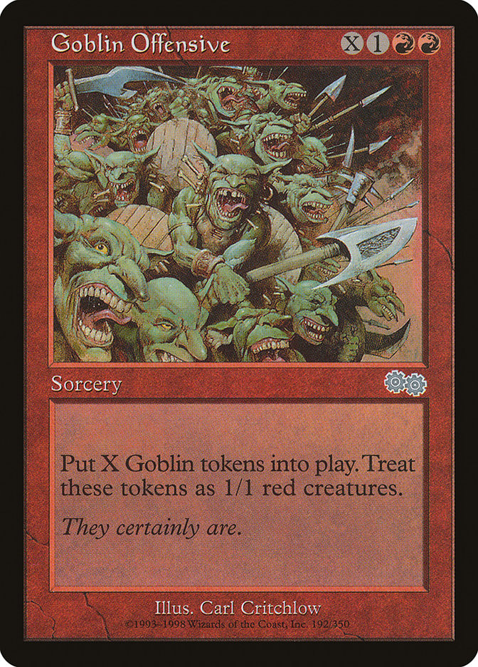 Goblin Offensive [Urza's Saga] | Pegasus Games WI