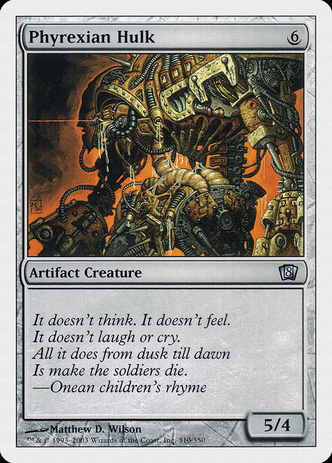 Phyrexian Hulk [Eighth Edition] | Pegasus Games WI