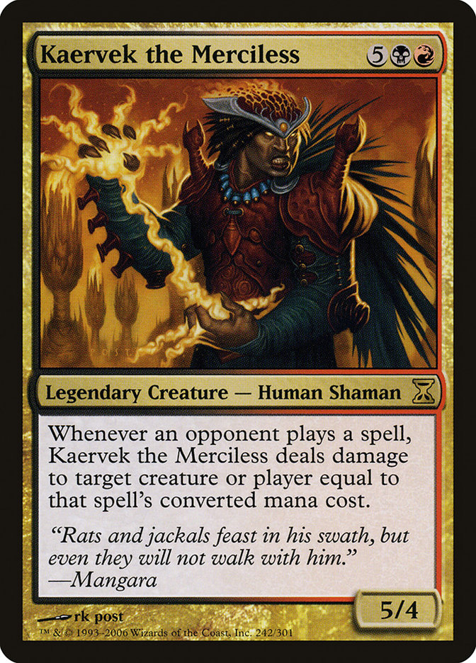 Kaervek the Merciless [Time Spiral] | Pegasus Games WI