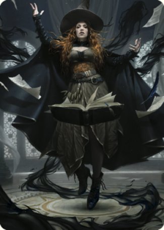 Tasha, the Witch Queen Art Card (41) [Commander Legends: Battle for Baldur's Gate Art Series] | Pegasus Games WI