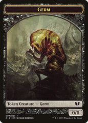 Germ // Zombie Double-Sided Token [Commander 2015 Tokens] | Pegasus Games WI