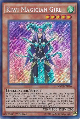 Kiwi Magician Girl [MVP1-ENS16] Secret Rare | Pegasus Games WI