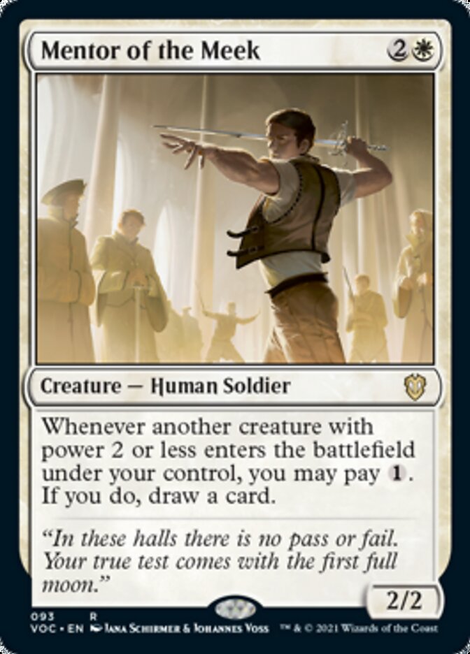 Mentor of the Meek [Innistrad: Crimson Vow Commander] | Pegasus Games WI