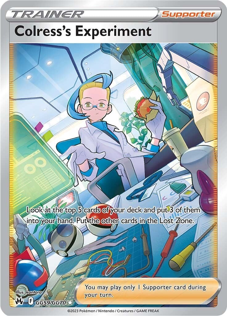 Colress's Experiment (GG59/GG70) [Sword & Shield: Crown Zenith] | Pegasus Games WI