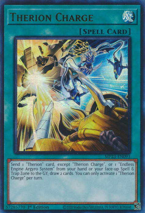 Therion Charge [MP23-EN093] Ultra Rare | Pegasus Games WI