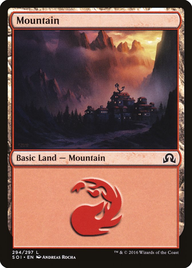 Mountain (294) [Shadows over Innistrad] | Pegasus Games WI