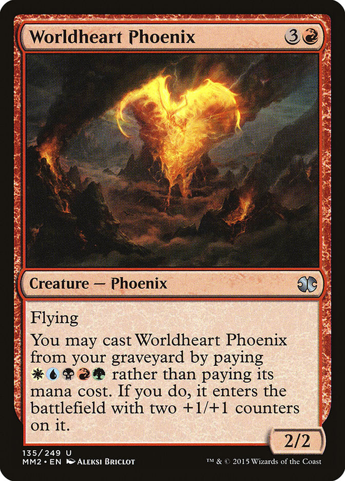 Worldheart Phoenix [Modern Masters 2015] | Pegasus Games WI