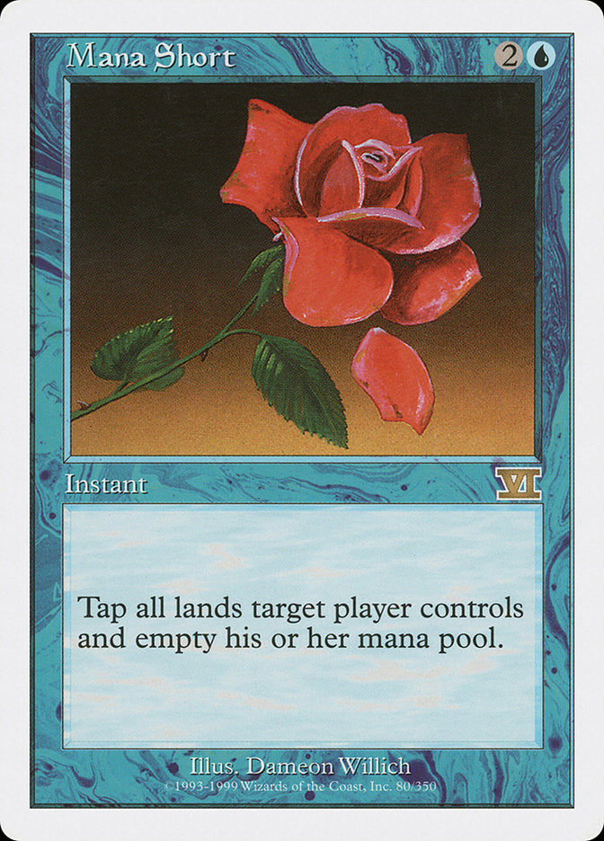 Mana Short [Classic Sixth Edition] | Pegasus Games WI