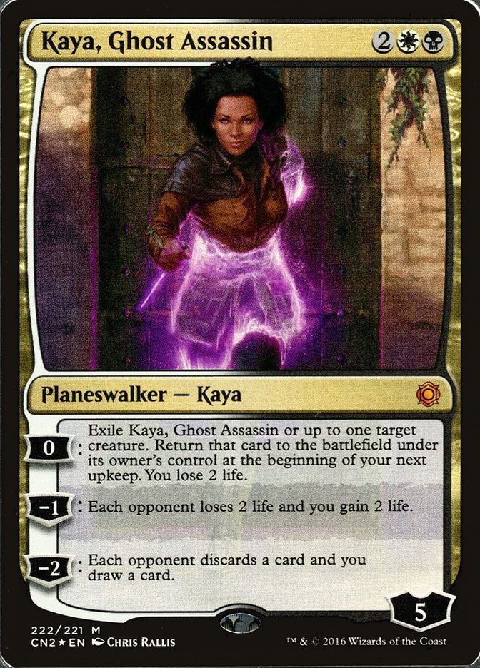 Kaya, Ghost Assassin (222/221) [Conspiracy: Take the Crown] | Pegasus Games WI