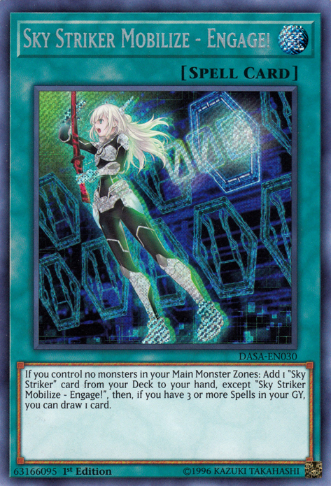 Sky Striker Mobilize - Engage! [DASA-EN030] Secret Rare | Pegasus Games WI