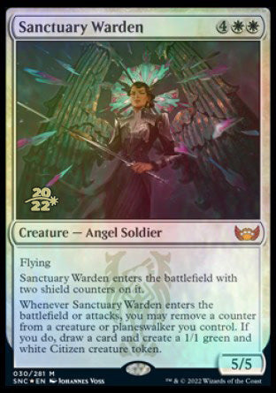 Sanctuary Warden [Streets of New Capenna Prerelease Promos] | Pegasus Games WI