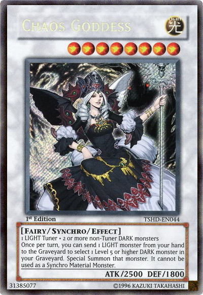 Chaos Goddess [TSHD-EN044] Secret Rare | Pegasus Games WI