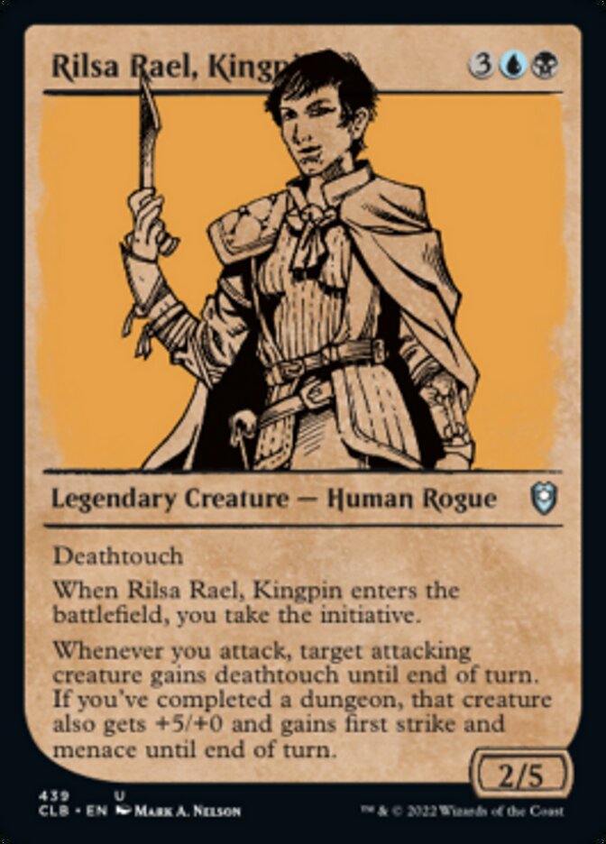 Rilsa Rael, Kingpin (Showcase) [Commander Legends: Battle for Baldur's Gate] | Pegasus Games WI