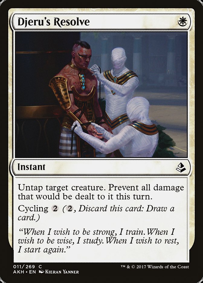 Djeru's Resolve [Amonkhet] | Pegasus Games WI