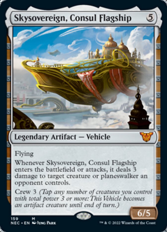 Skysovereign, Consul Flagship [Kamigawa: Neon Dynasty Commander] | Pegasus Games WI