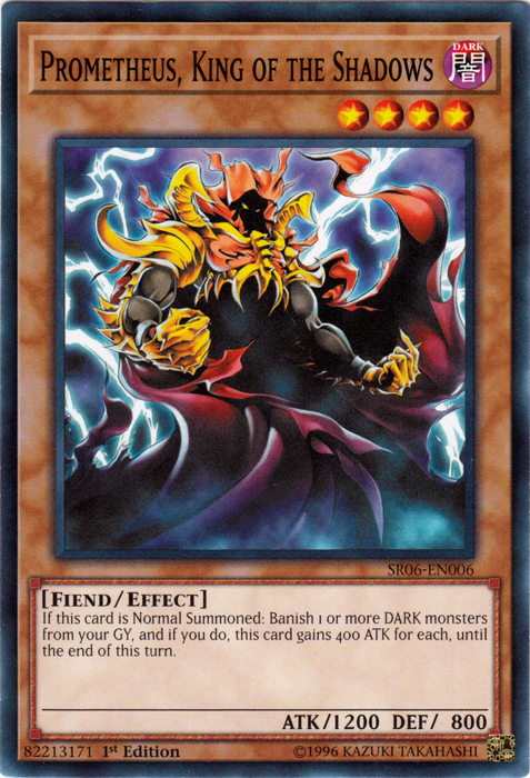 Prometheus, King of the Shadows [SR06-EN006] Common | Pegasus Games WI