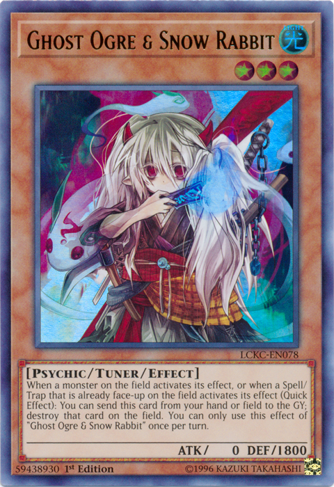 Ghost Ogre & Snow Rabbit [LCKC-EN078] Ultra Rare | Pegasus Games WI