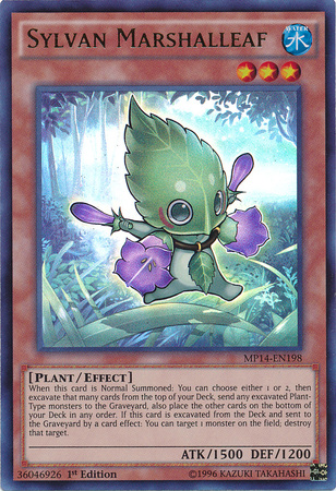 Sylvan Marshalleaf [MP14-EN198] Ultra Rare | Pegasus Games WI