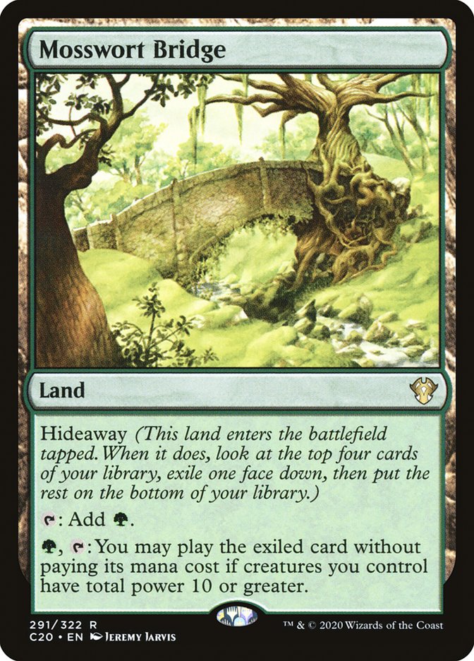 Mosswort Bridge [Commander 2020] | Pegasus Games WI