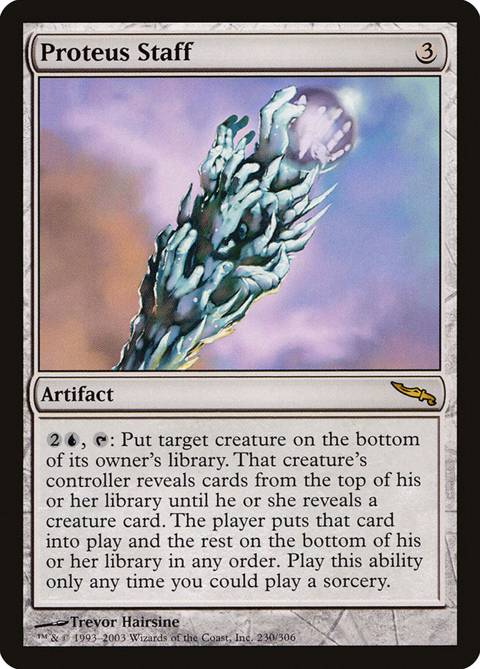 Proteus Staff [Mirrodin] | Pegasus Games WI