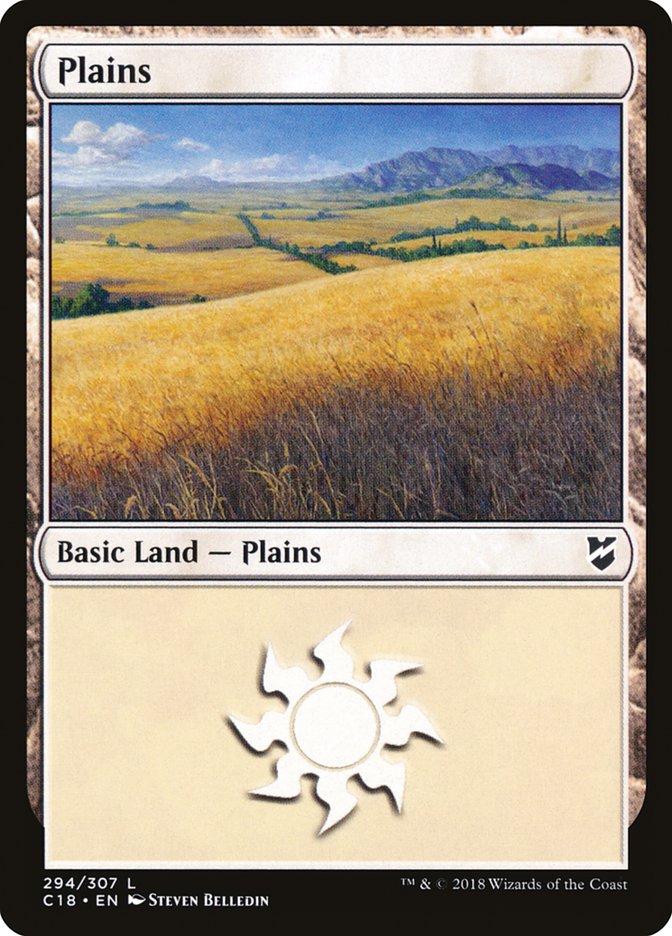 Plains (294) [Commander 2018] | Pegasus Games WI