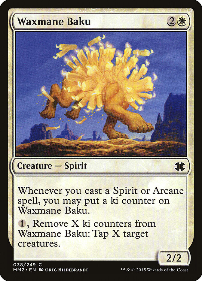 Waxmane Baku [Modern Masters 2015] | Pegasus Games WI