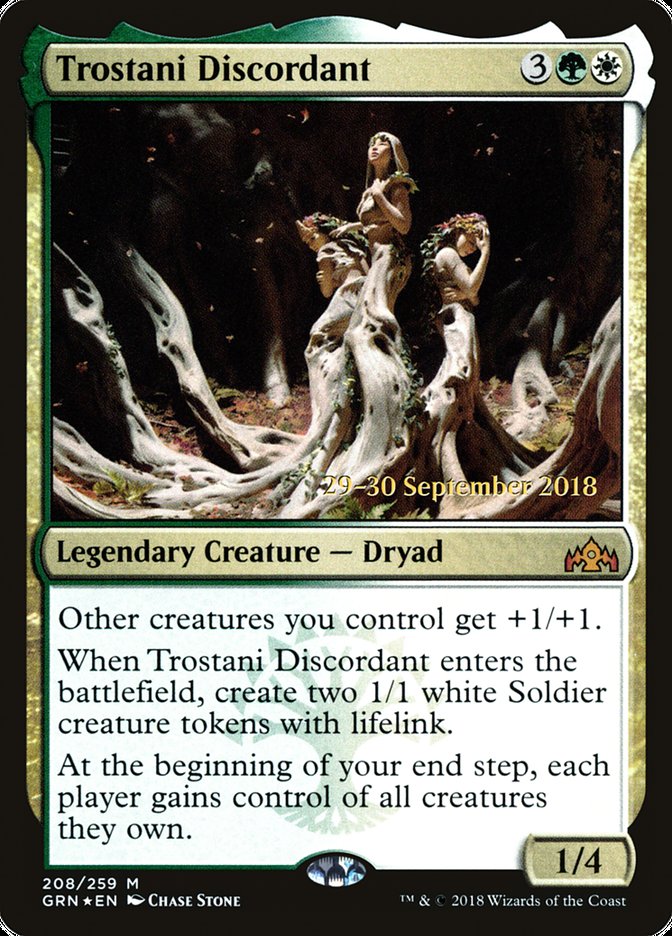 Trostani Discordant [Guilds of Ravnica Prerelease Promos] | Pegasus Games WI