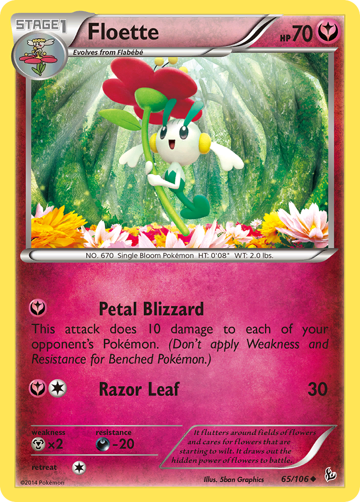 Floette (65/106) [XY: Flashfire] | Pegasus Games WI