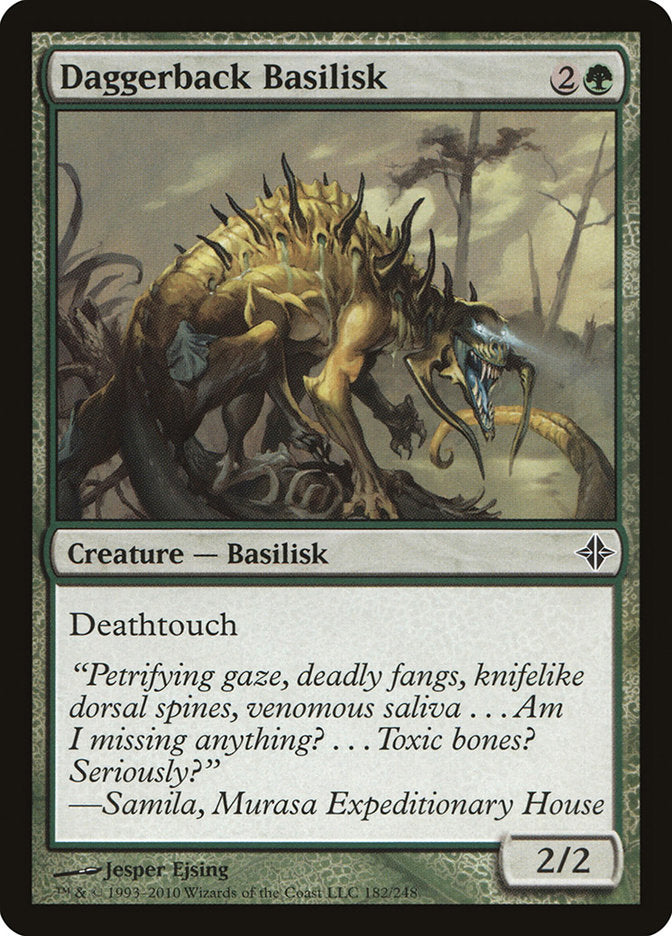 Daggerback Basilisk [Rise of the Eldrazi] | Pegasus Games WI