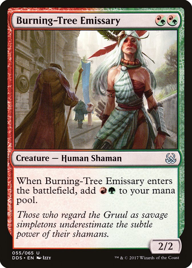 Burning-Tree Emissary [Duel Decks: Mind vs. Might] | Pegasus Games WI
