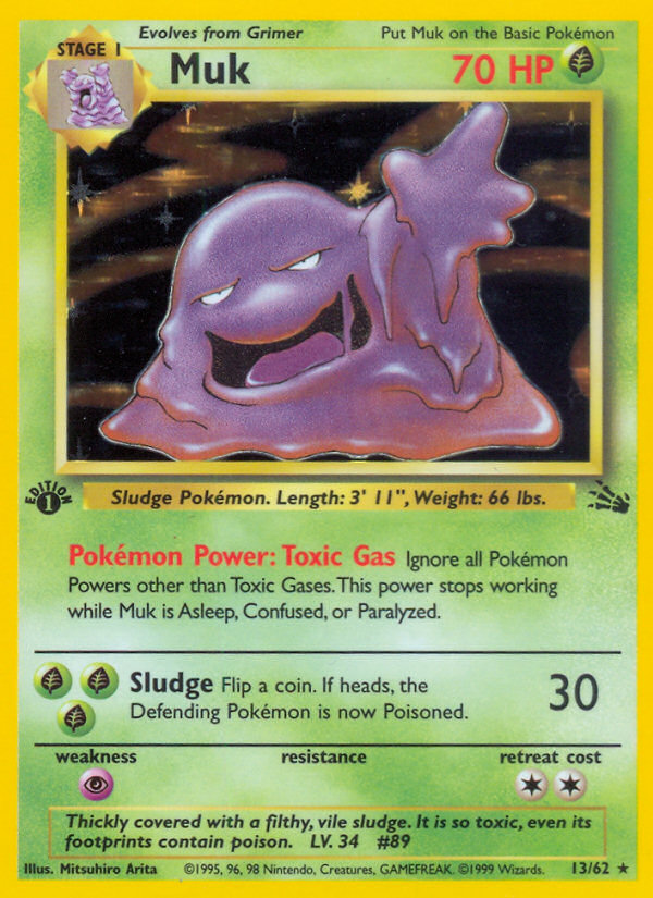 Muk (13/62) [Fossil 1st Edition] | Pegasus Games WI