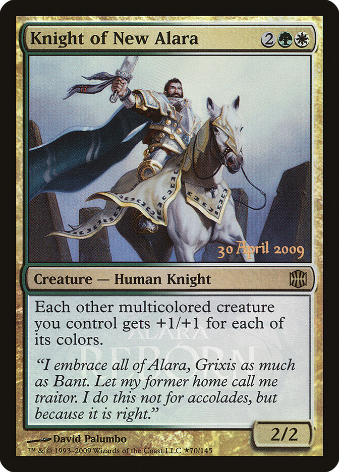 Knight of New Alara (Launch) [Alara Reborn Promos] | Pegasus Games WI