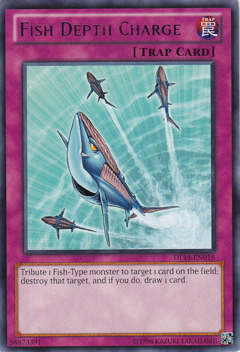 Fish Depth Charge (Blue) [DL14-EN018] Rare | Pegasus Games WI