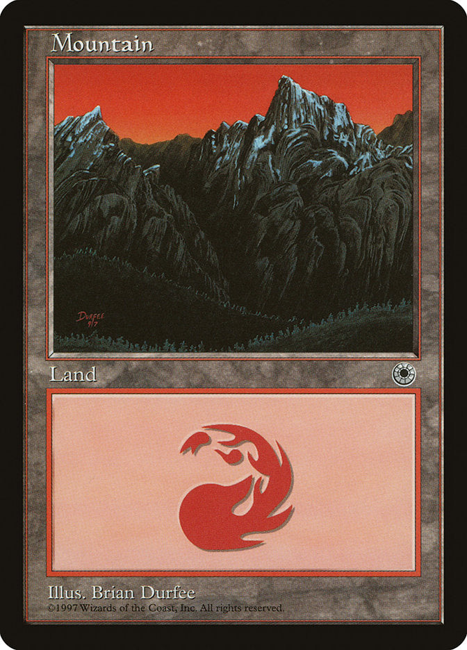 Mountain (9/7 Signature / Peak on Left) [Portal] | Pegasus Games WI