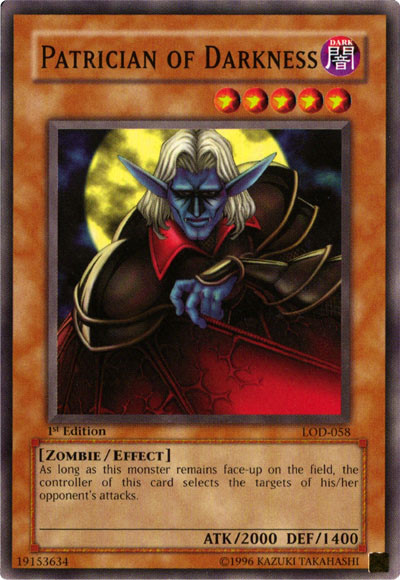 Patrician of Darkness [LOD-058] Common | Pegasus Games WI