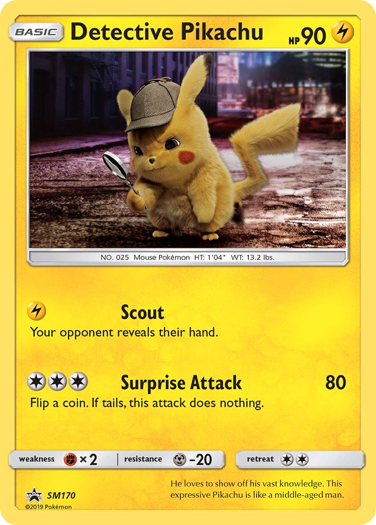 Detective Pikachu (SM170) [Sun & Moon: Black Star Promos] | Pegasus Games WI