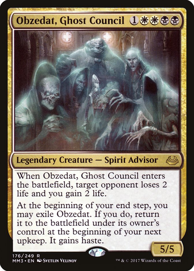 Obzedat, Ghost Council [Modern Masters 2017] | Pegasus Games WI