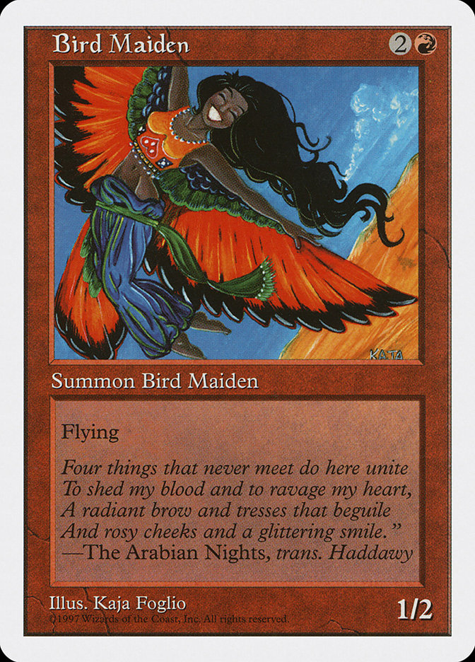 Bird Maiden [Fifth Edition] | Pegasus Games WI