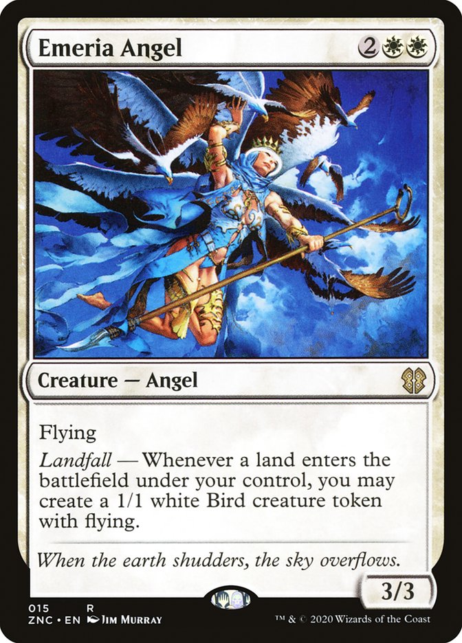 Emeria Angel [Zendikar Rising Commander] | Pegasus Games WI