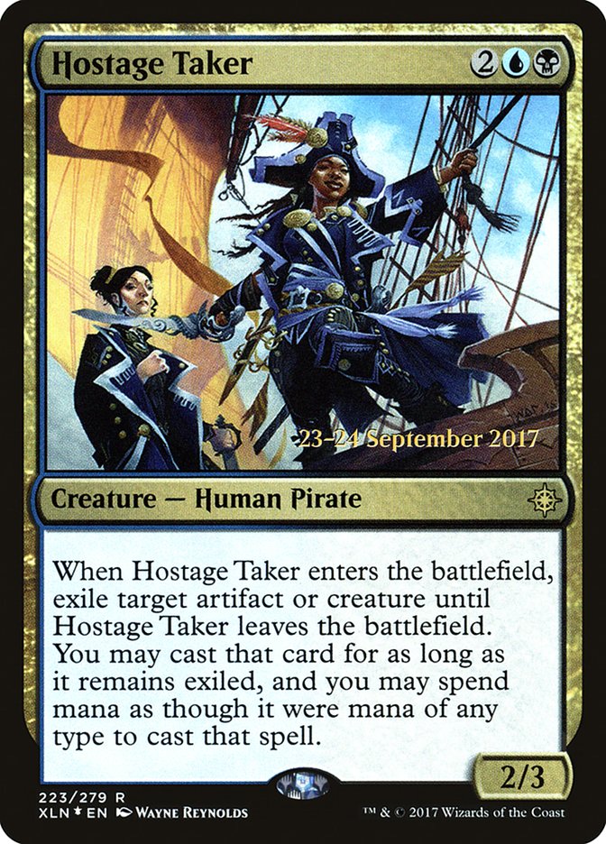 Hostage Taker [Ixalan Prerelease Promos] | Pegasus Games WI