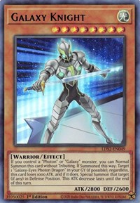 Galaxy Knight (Blue) [LDS2-EN049] Ultra Rare | Pegasus Games WI