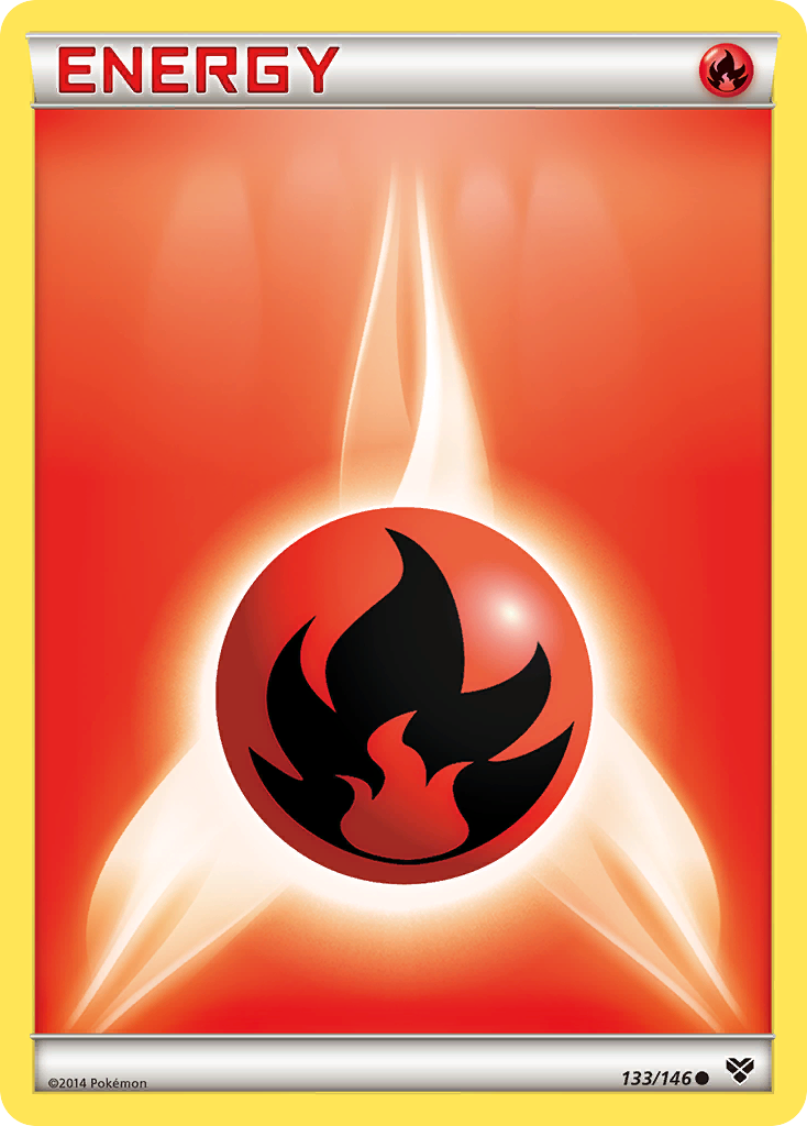 Fire Energy (133/146) [XY: Base Set] | Pegasus Games WI