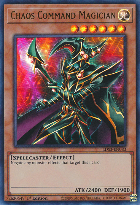 Chaos Command Magician [LDS3-EN083] Ultra Rare | Pegasus Games WI