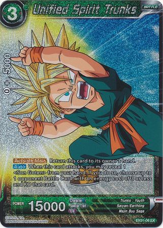 Unified Spirit Trunks (Foil) (EX01-06) [Mighty Heroes] | Pegasus Games WI