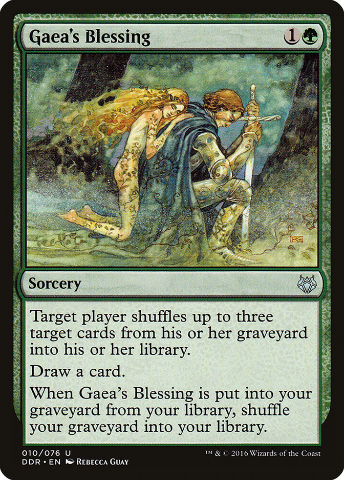 Gaea's Blessing [Duel Decks: Nissa vs. Ob Nixilis] | Pegasus Games WI