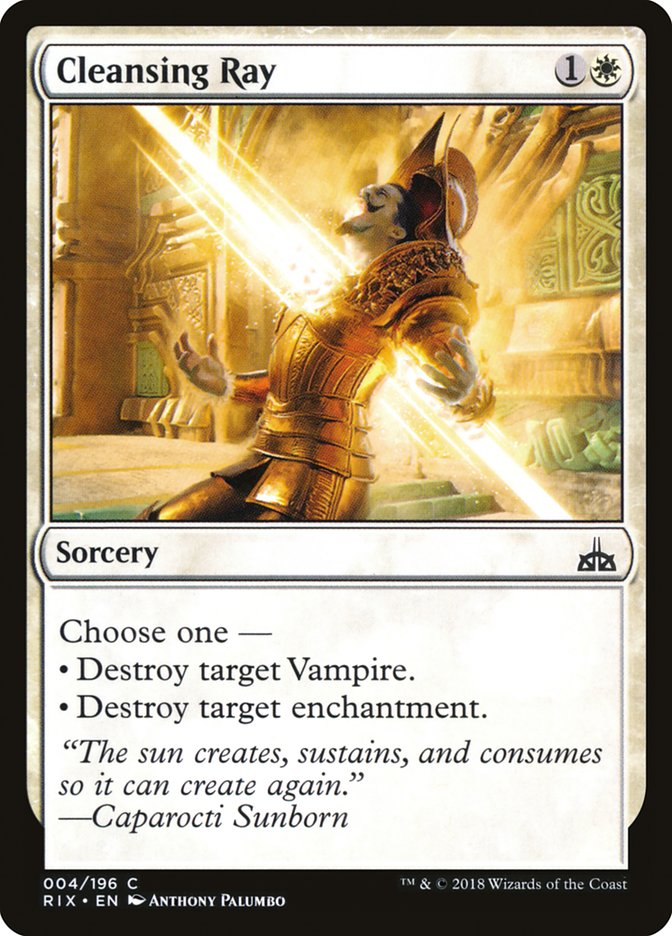 Cleansing Ray [Rivals of Ixalan] | Pegasus Games WI