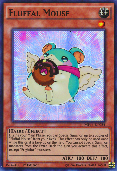 Fluffal Mouse [MP16-EN056] Super Rare | Pegasus Games WI